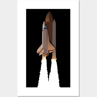 Nasa Space Shuttle Lift Off Posters and Art